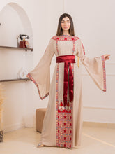 Nasma Beige Thob Dress