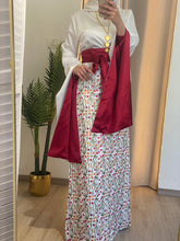 Yasmin Elegant White Satin Thob Dress