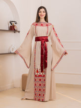 Nasma Beige Thob Dress